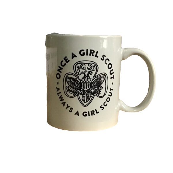Vintage Once A Girl Scout Mug