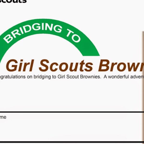Bridge to Brownie Certificate - 12 Pack (retired)