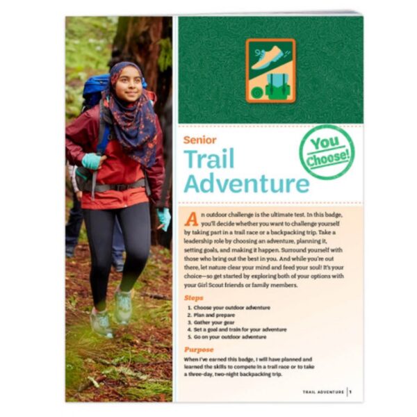 Senior Trail Adventure Badge Requirements Pamphlet