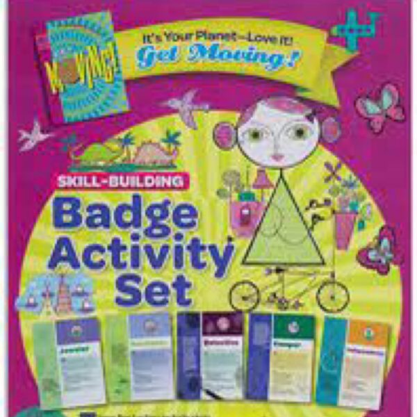 Junior It's Your Planet Badge Activity Set - Get Moving!