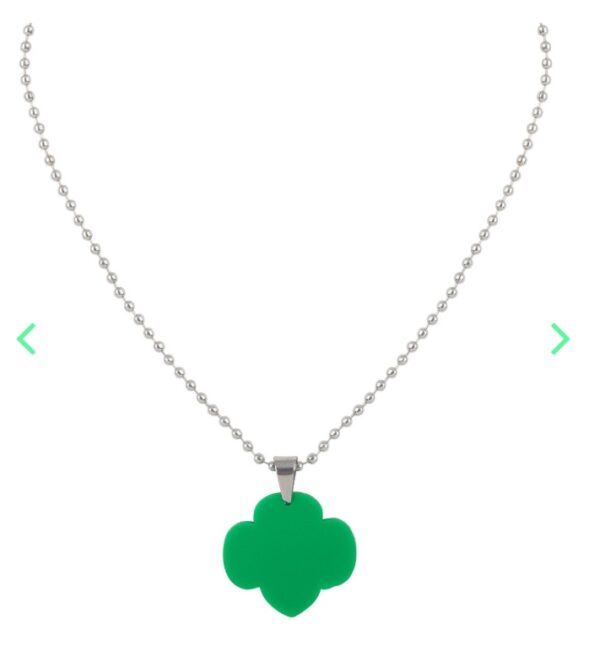 Trefoil Fun Finds Ball Chain Necklace