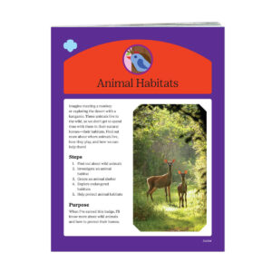 Junior Animal Habitats Badge Requirements