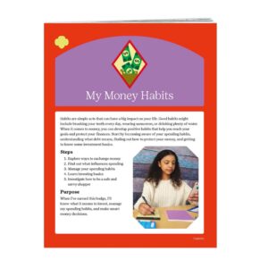 Cadette Money Habits Badge Requirement