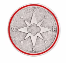 Cadette True North Award Pin