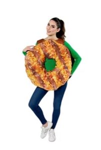 Coconut Carmel Cookie Shaped Costume-Adult
