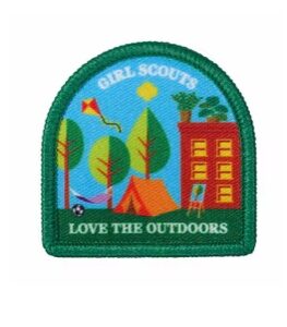 Girl Scouts Love the Outdoors Challenge 2026 Sew-On Patch