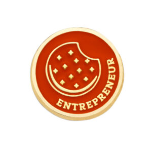 Cadette Cookie Entrepreneur Family Pin - Year 1