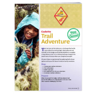 Cadette Trail Adventure Badge Requirments Pamphlet
