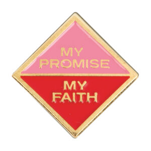 Cadette My Promise, My Faith - Year 1 Pin