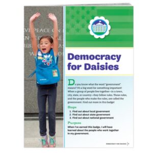 Democracy for Daisies Badge Requirements Pamphlet
