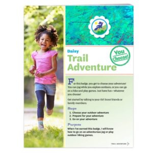 Daisy Trail Adventure Badge Requirements Pamphlet