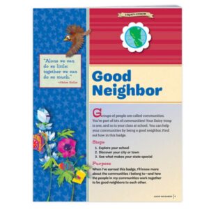 Daisy Good Neighbor Badge Requirement Pamphlet