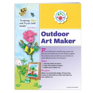 Daisy Outdoor Art Maker Badge Requirements Pamphlet