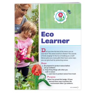 Daisy Eco Learner Badge Requirement Pamphlet