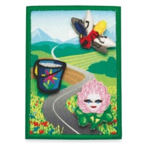 Daisy Between Earth Sky Award Patch