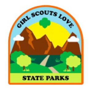 Girl Scouts Love State Parks 2023 Patch