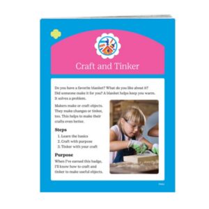 Daisy Craft and Tinker Badge Requirements
