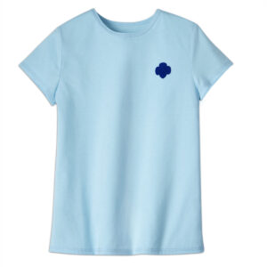 C/S/A Sky Blue Classic Trefoil T-Shirt-[Small]