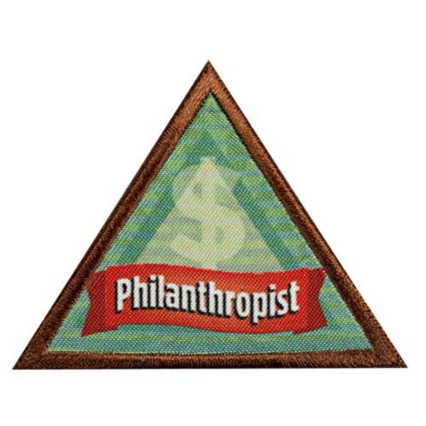 Brownie Philanthropist Badge - Retired