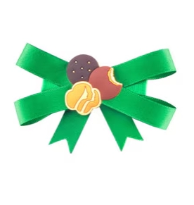 Cookie Fun Finds Trio Hair Bow