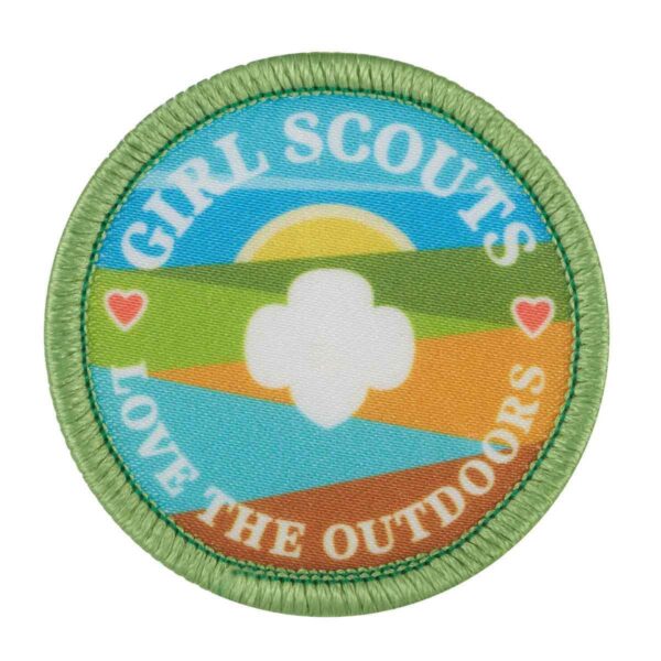 Girl Scouts Love The Outdoors Challenge 2022 Patch