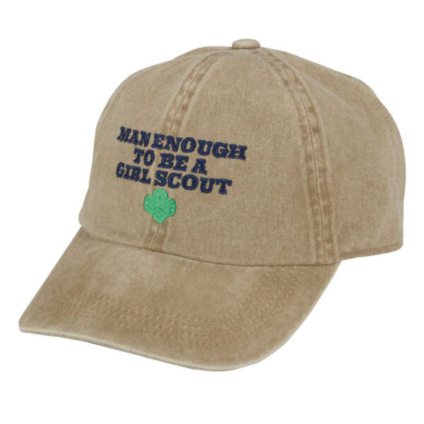 Man Enough Trefoil Baseball Hat