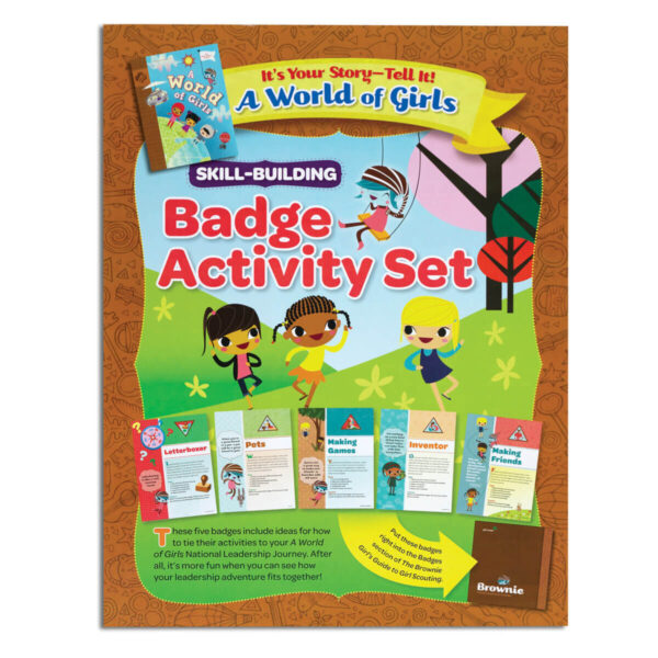 Brownie It's Your Story Badge Activity Set - A World of Girls