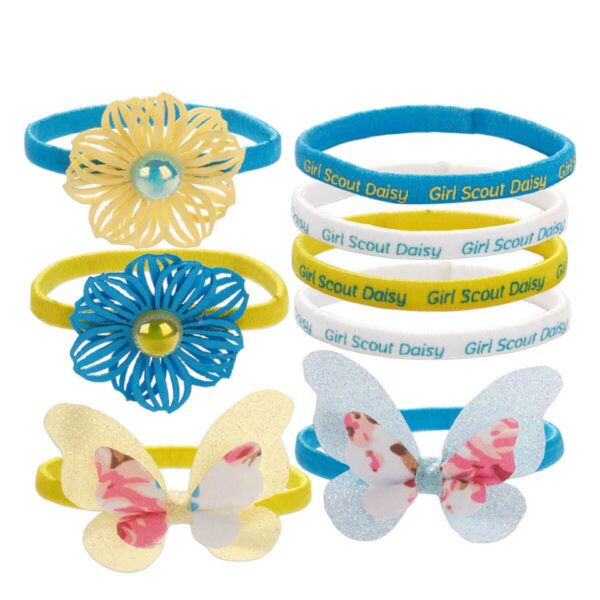 Daisy & Butterfly Ponytails