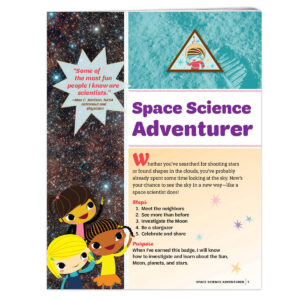 Brownie Space Science Adventurer Badge Requirement Pamphlet