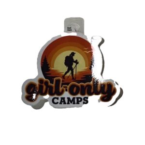 Girl Only Camps Decal