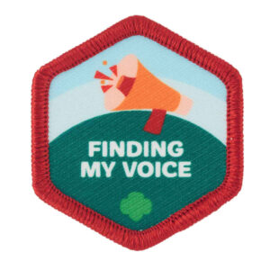 Cadette Mental Wellness Patch — Finding My Voice