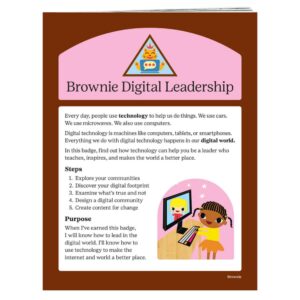 Brownie Digital Leadership Badge Requirement