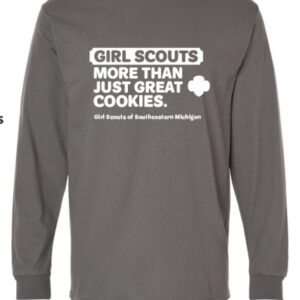 More Than Just Great Cookies-Long Sleeve T-Shirt-Charcoal