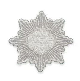 Silver Regalia Award Patch