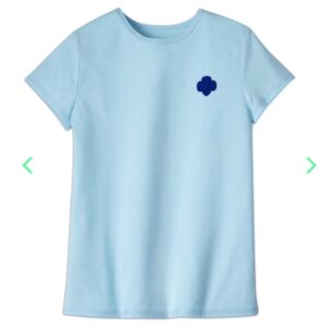 C/S/A Sky Blue Classic Trefoil T-Shirt