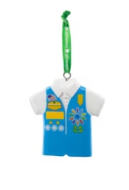 Girl Scout Daisy Vest Ornament
