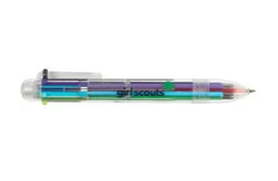 Trefoil Fun Finds Multi-Color Click pen