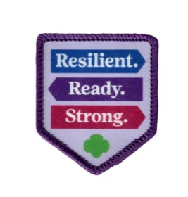Resilient. Ready. Strong. Sew-On Patch