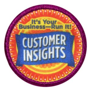 Junior Customer Insights Badge - Retired