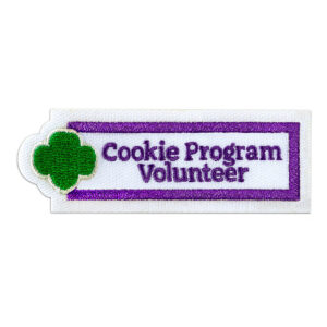Cookie Program Volunteer Patch
