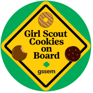 "GS Cookies on Board" Car Magnet