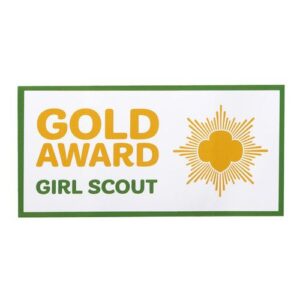 Gold Award Bumper Sticker