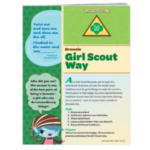 Brownie Girl Scout Way Badge Requirements Pamphlet