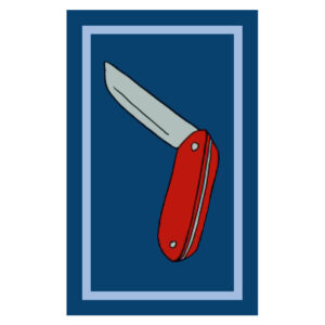 Knife Skills - Outdoor Skills Mini Patch