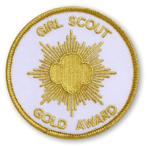 Gold Award Emblem Patch