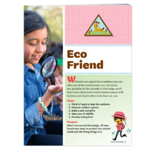 Brownie Eco Friend Badge Requirement Pamphlet