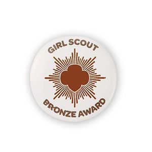 Bronze Award Mini Button