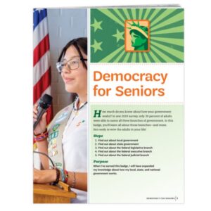 Democracy for Seniors Badge Requirements Pamphlet