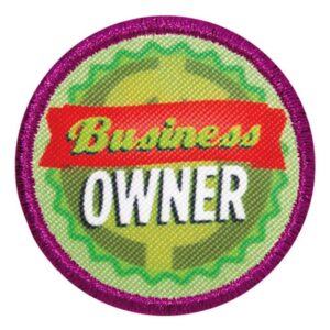 Junior Business Owner Badge - Retired