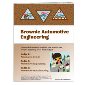 Brownie Automotive Engineering Badge Requirements Pamphlet